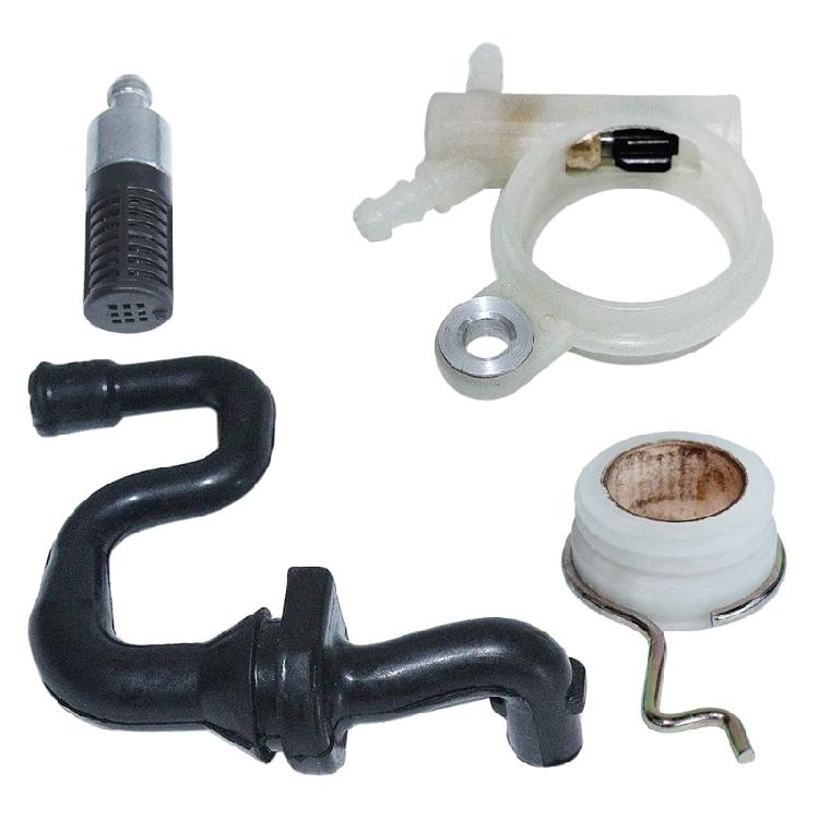 Für MS251 MS231 Ölpumpe Schneckenrad Kraftstoffleitung Schlauch-Kit Kettensägen Teile