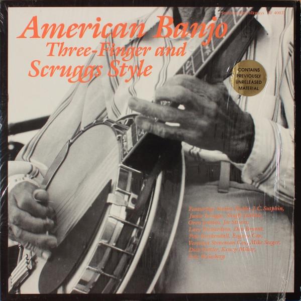 

LP Record VARIOUS American Banjo ThreeFinger And Sc SF40037 Smithsonian Fol 1990 US CountryFolk Used
