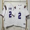 LSU Tigers NCAA College Football Practice Jersey Mens Cotton Sportswear Rugby Fan Wear Fall