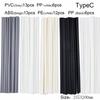 25/50PCS Plastic Welding Rods ABS/PP/PVC/PE Welding Sticks 5x2mm for Plastic Welder Guns Bumper Repair Welding Supplies