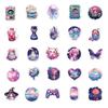 10/30/50PCS Fantasy Purple Cute Cartoon Stickers Aesthetic DIY Laptop Luggage Skateboard Graffiti Decals Fun for Kids Toys Gift