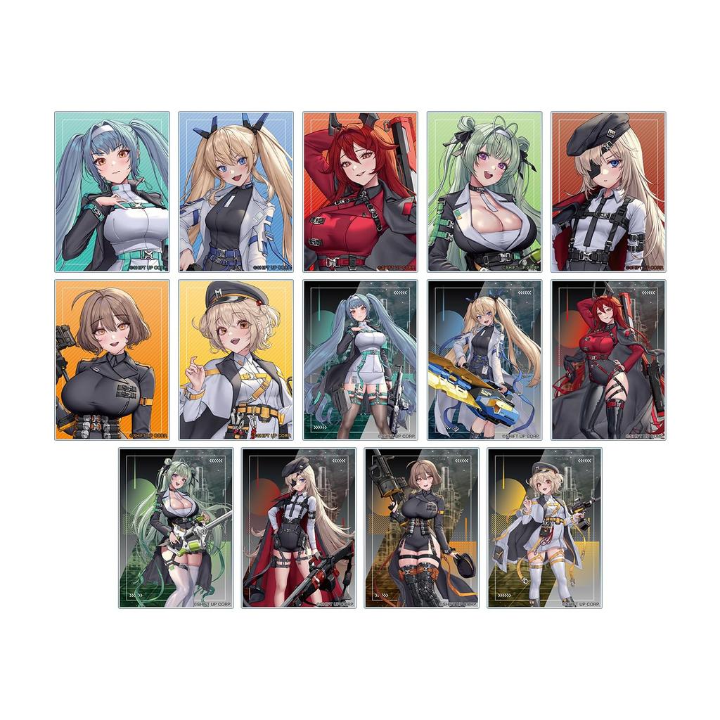 Goddess of Victory NIKKE LOVECACAO Illustration Tactical Fashion Ver. Trading Acrylic Cards Box of 14