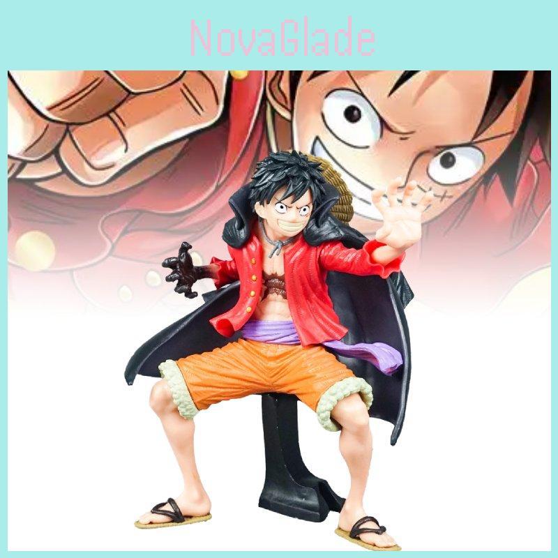 High Quality Pvc Wano Luffy Anime Figurine Collectible Model 18cm Decor
