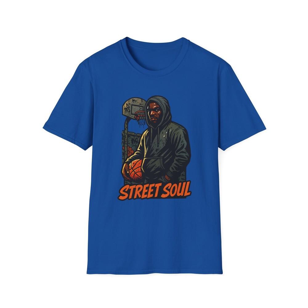 

Unisex Softstyle T-Shirt Urban Basketball Hoodie Art Street Soul Gift XL