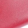 Hermes H logo Psaníčko vintage Rouge viv Red Epsom Ženy Použité