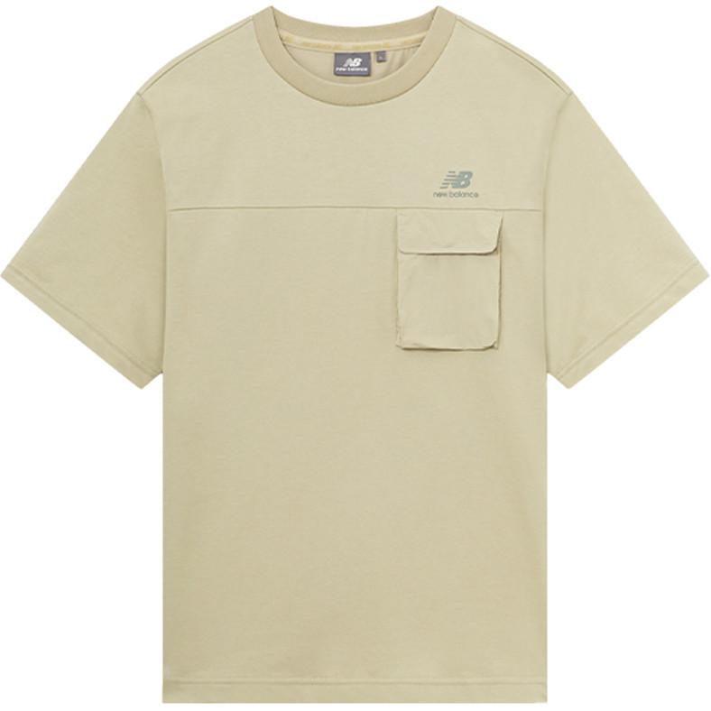 Мужская футболка New Balance Армейский зеленый 5ED24133-KH L