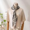 Vielseitiger modischer und eleganter Schal aus Maulbeerseide Herbst Neu Damen Doppelkrepp-Schal Sonnenschutz Warmer Schal