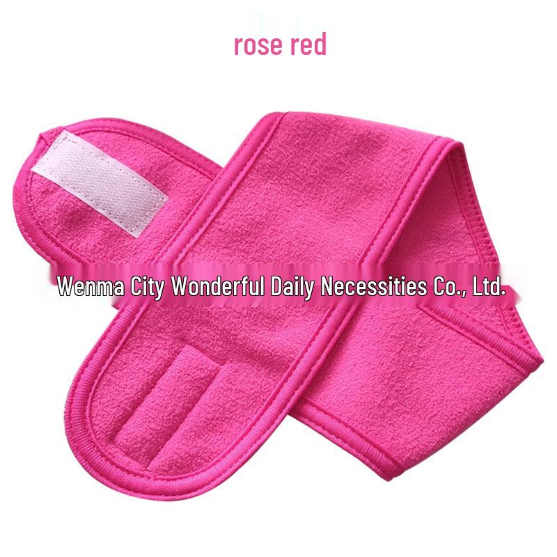 Velcro Hair Tie Women's Makeup Headband - European & American Style Hair Accessories