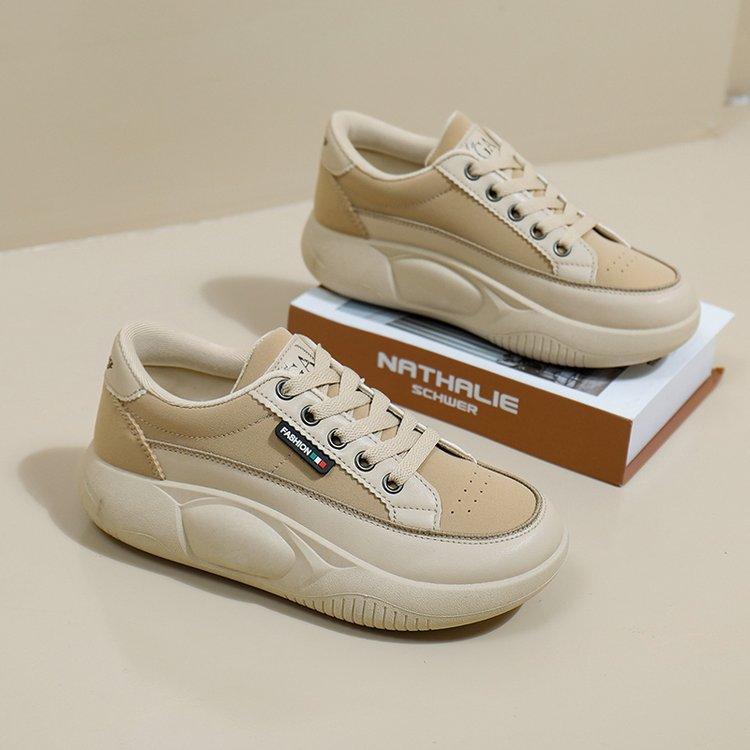 

Spring Fashion Women s Casual Flat Sneakers Outdoor Slip-On Running Shoes Lightweight Walking Sports Shoes Lace Up Skateboarding Shoes for Women 40 хакі