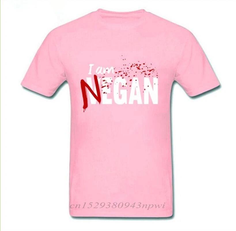 Negan Lucille T Shirt Walking Dead Negan Lucille Men Fashion Design Custom Short Sleeve Valentine's Family Tshirt O Neck T-shirt