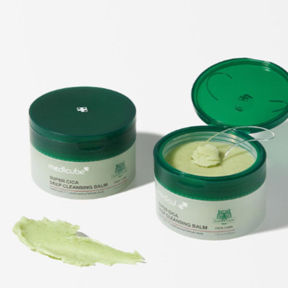 Medicube Super Cica Очищающий бальзам от черных точек — Мягкое средство для таяния черных точек и успокаивающее очищающее средство (100мл)