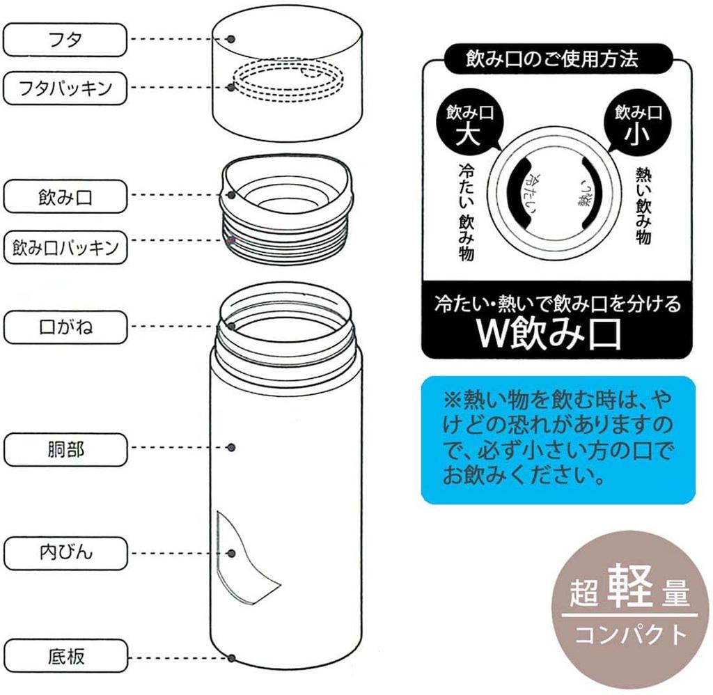 Skater Stainless Steel Mug Insulates Hot and Cold Vacuum Disney Retro Pooh Winnie the Pooh Bottle, 350ml, Water, Insulated, Design, SMBC4B-A