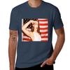 lana del rey flag TShirt Outdoor Work Short Sleeve Top