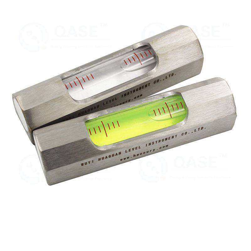 High Precision Small Strip Spirit Level Bubble Measuring Instrument Mechanical Leveler Ruler 84MM  Accuracy 0.1 To 1.5mm