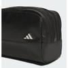 Adidas Unisex Pu Leather 2 Zip Pouch Jz4378
