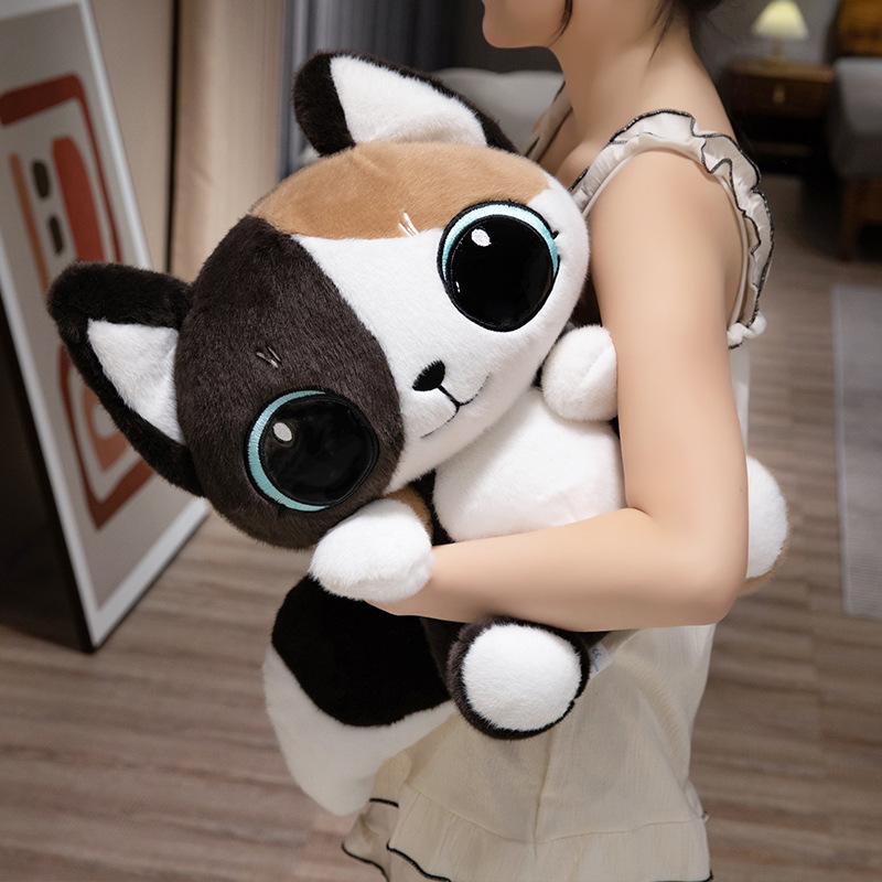 Cute cute kitten doll plush toy cat doll children's company soothing pillow ragdoll doll