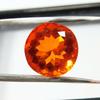 Natural Orange Sapphire Round Cut 11 Carat Loose Gemstone  AA++ CERTIFIED