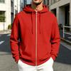 Men's Casual Zip-Up Hoodie Sweatshirt Jacket with Pockets