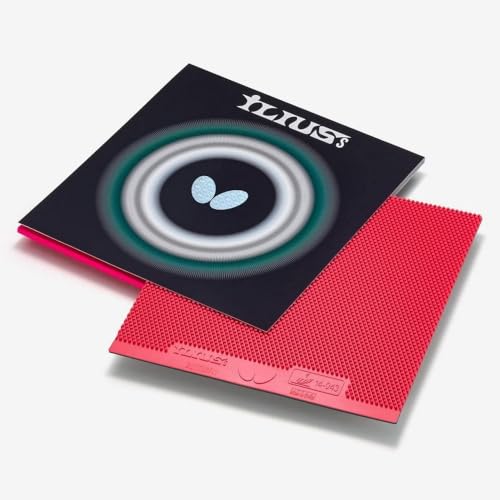 Butterfly Table Tennis Rubber Ilius S Cutman Tub Height Variable Red (006) U (Us) 00450