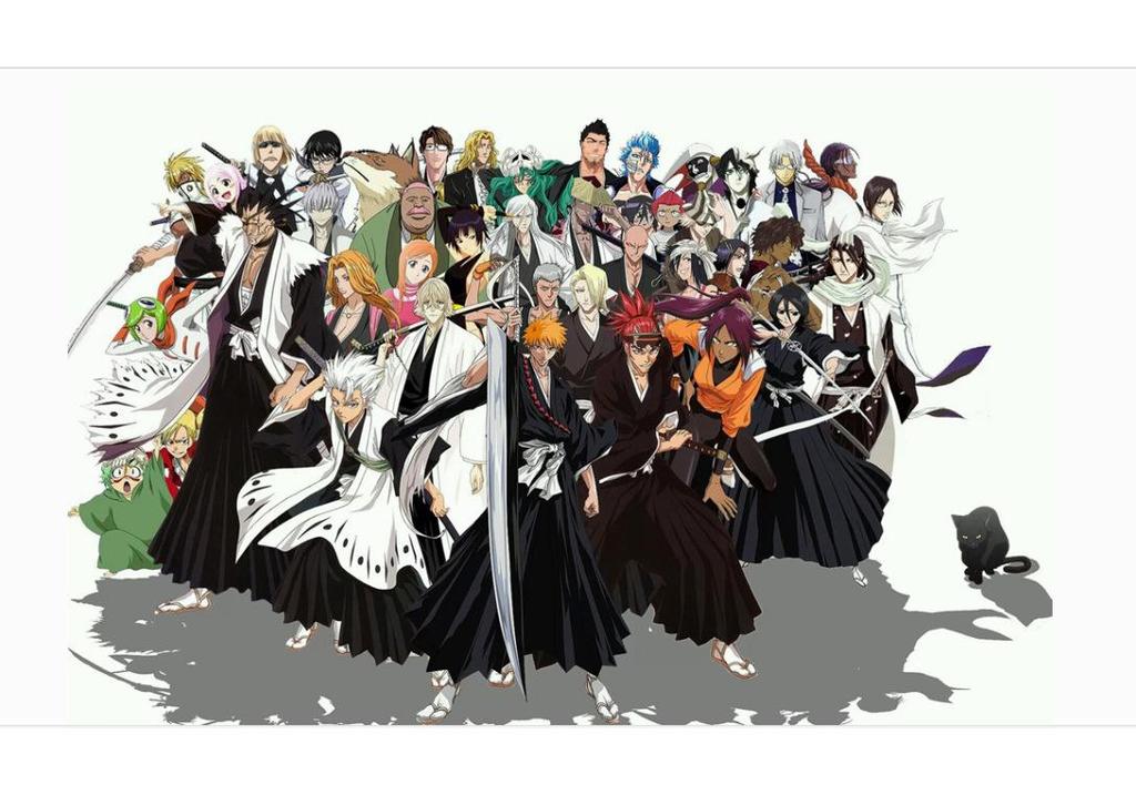Shinigami Kimono Set: Death God Battle Suit Cosplay Outfit