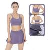 Nuodingxiu Bare-feel Nylon Sports Yoga Bra