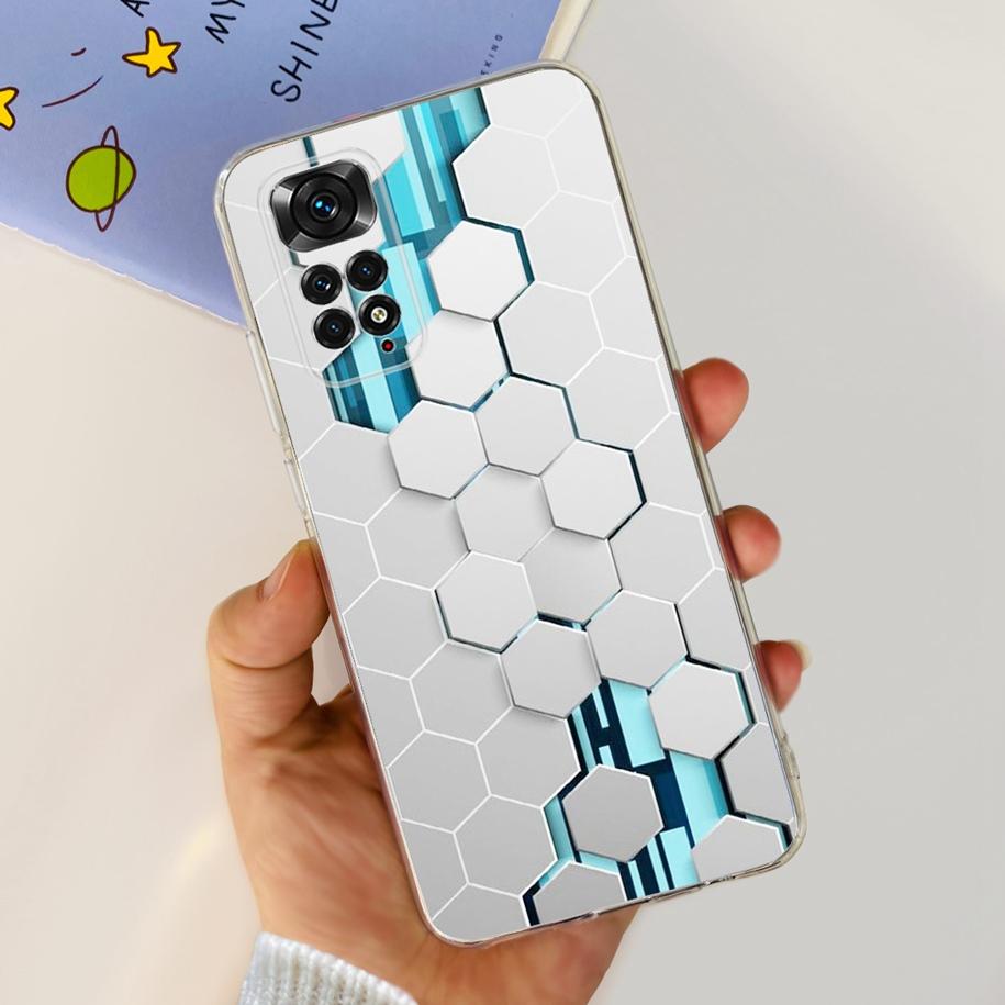 For Xiaomi Redmi Note 11 Cases Redmi Note 11s Cover Popular Flower Butterfly Soft Clear Cover For Redmi Note11 Note11S 5G Fundas