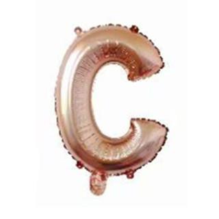 16 Inch Slim Gold Letter Aluminum Foil Balloon Bright Gold Wedding Decoration Film Balloon