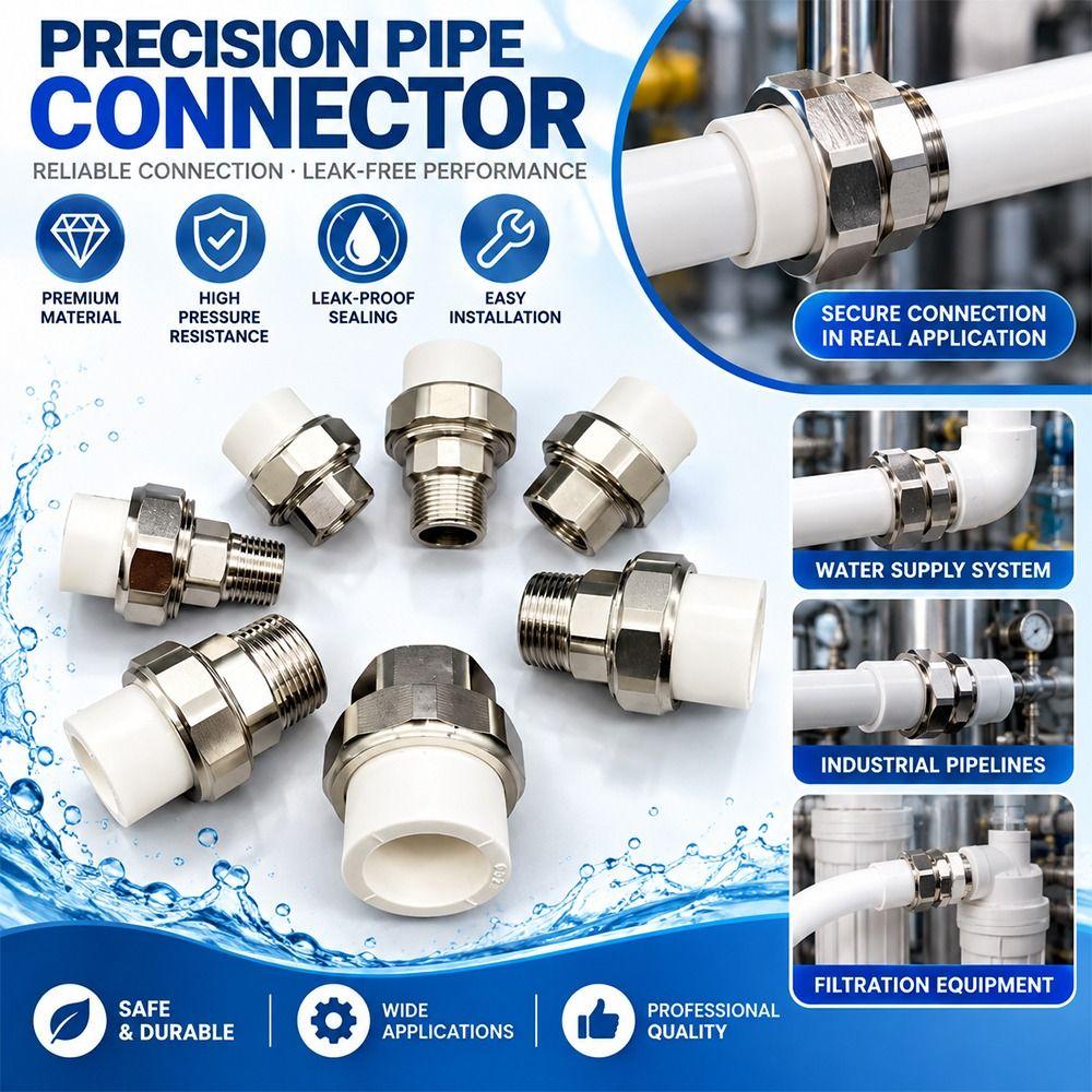 Female Thread PPR Pipe Connector Male Thread Plumbing Pipe Joint  Water Supply System