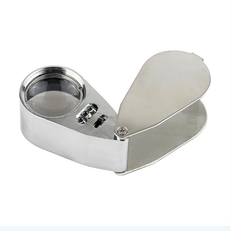 Miling Folding Handheld Magnifier with LED & UV Light