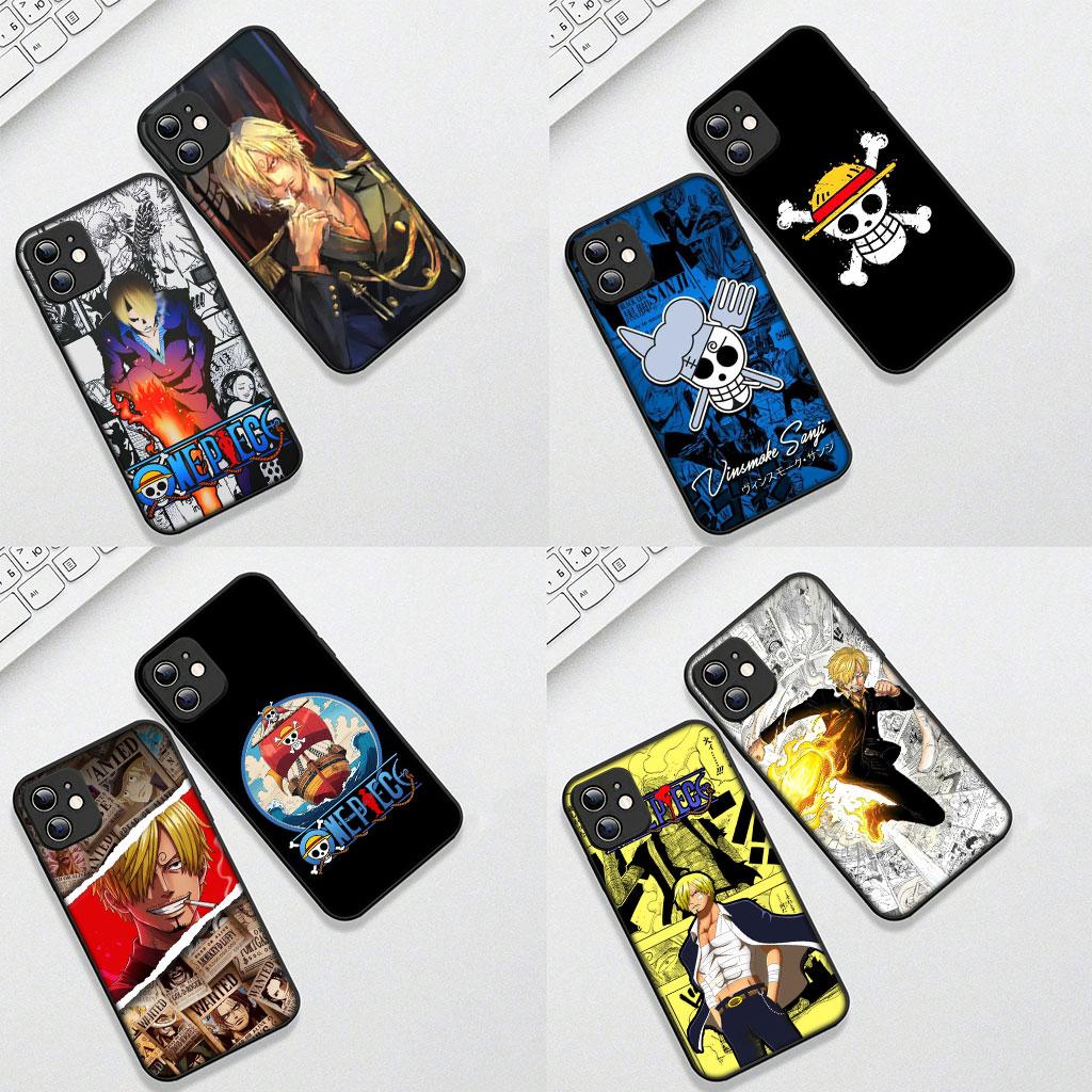 Soft Phone Cover for Samsung Galaxy A05 A06 A14 A50 A51 A52 A12 A13 A17 A70 A07 A25 A26 A56 A23 M53 Case Sanji One Luffy Pieces