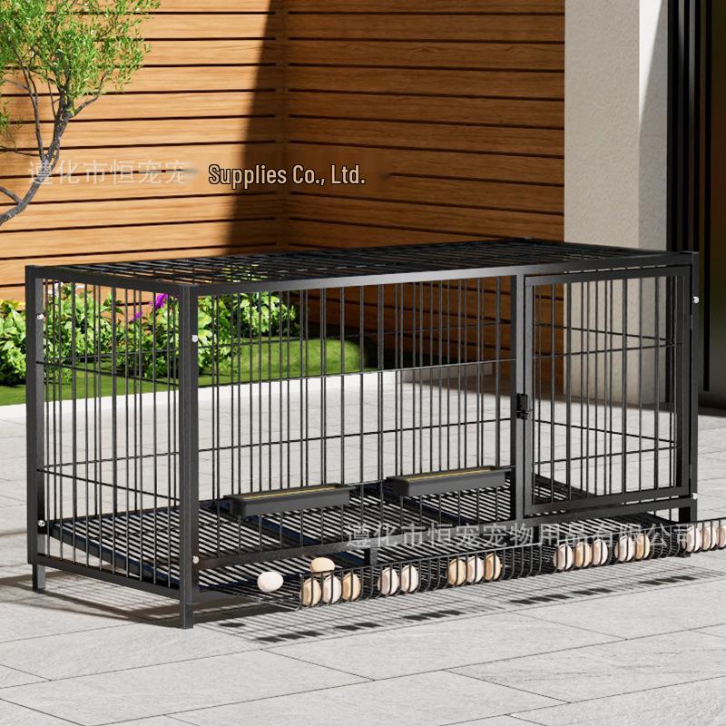Extra Large Outdoor Chicken Cage with Egg Tray and Secure Enclosure