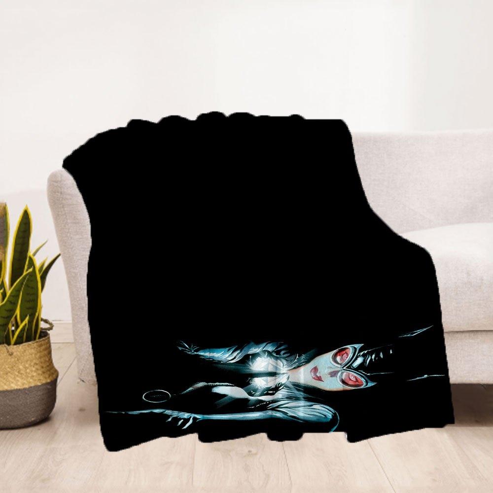 Catwoman: The Complete CollectionBlanket Flannel Throw Blanket for Sofa, Bed, Travel, Camping, Office, Couch, Chair