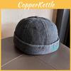 Unisex Denim Cap With Breathable Cotton Material For Autumn Winter Fashion