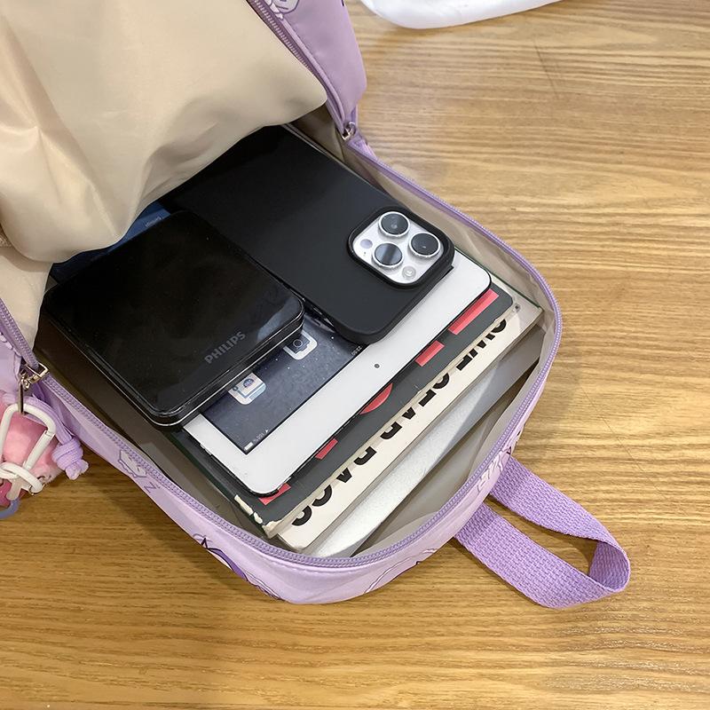 Schoolbag spring soft girl candy color schoolbag Japanese ins schoolgirl backpack small fresh cute mini backpack