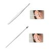 Ear Wax Removal Tool Set Stainless Steel Ear Cleansing Tool Kit with Brush Material Cleaning Brush5 Piece Set