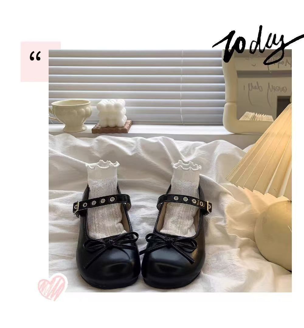 

Кожаная обувь для девочек 2025 весна и осень новая для девочек среднего и старшего возраста серебристо-черные туфли принцессы для выступлений детские туфли-бини тренд 33 чёрный