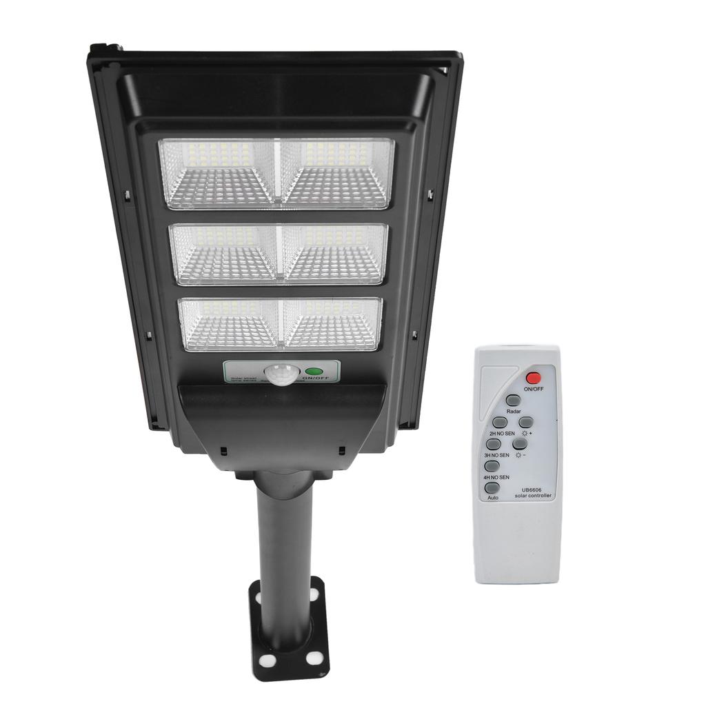 324LED Solar Street Light 300W Remote Control Timing Waterproof Garden Lamp for Outdoor