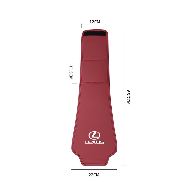For Lexus F SPORT ES RX NX LS UX LM LX GX LC RZ IS CT GS RC HS SC TX LBX IS300 Car Seat Headrest Cover Leather Protective Case