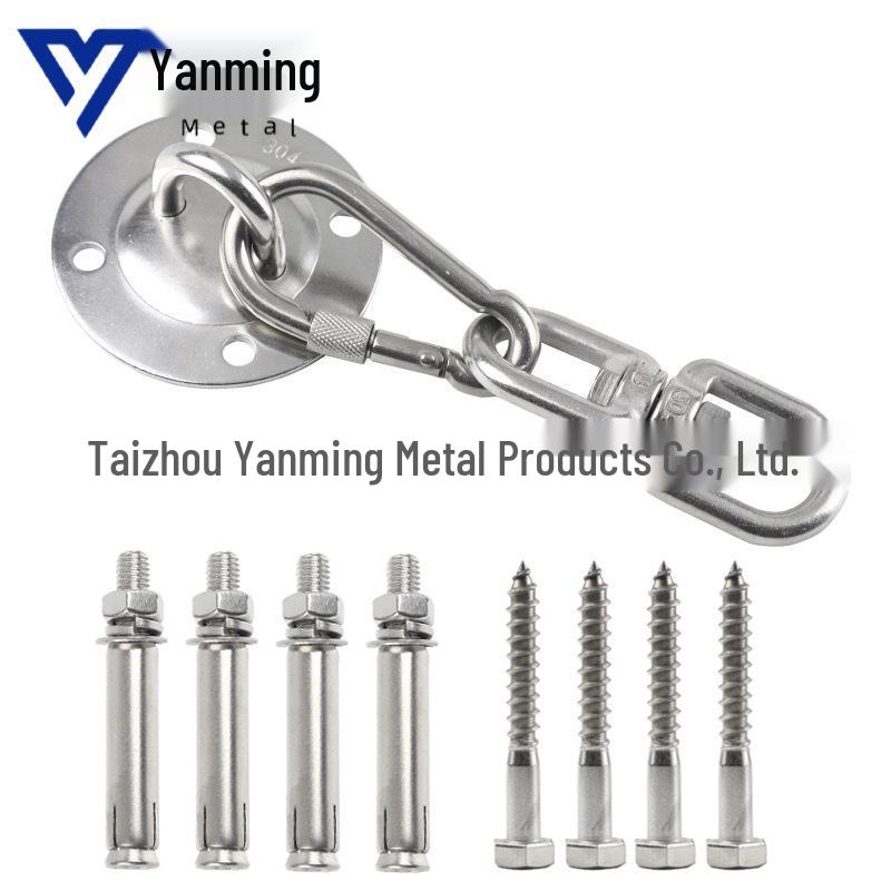 304 Stainless Steel Ceiling Mount for Aerial Yoga Hammocks and Hanging Chairs