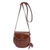 Retro underarm small bag women's 2025 new fashion versatile shoulder messenger bag autumn and winter texture mini saddle bag