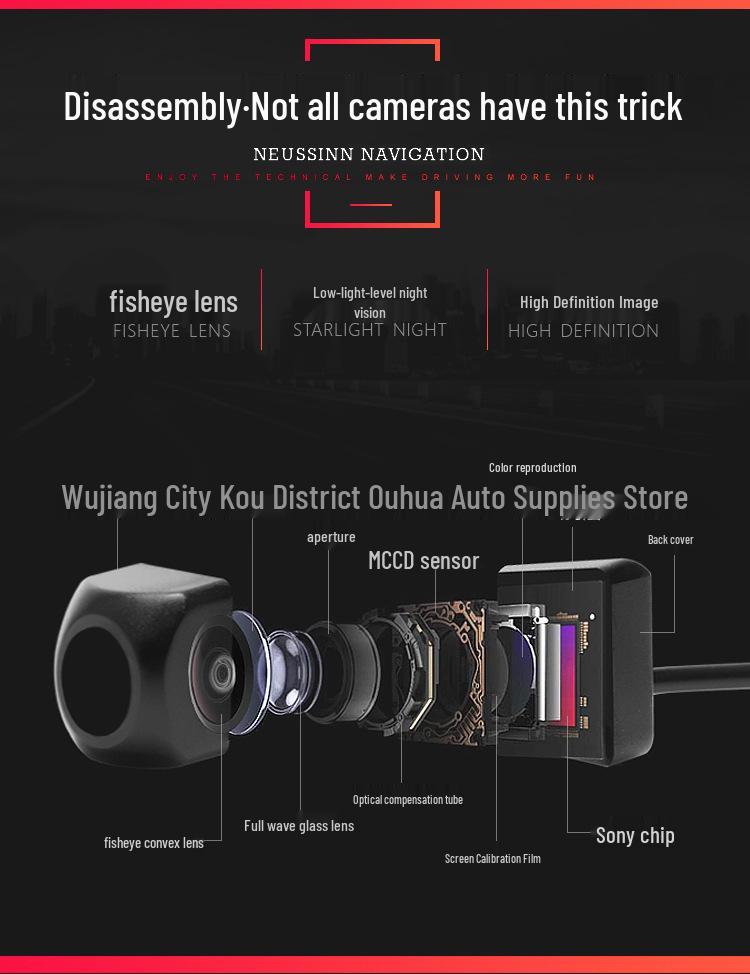 Compatible with Hongqi H5 Reversing Camera/Dynamic Flag Yue Flag Yun Edition [Tutorial Included]