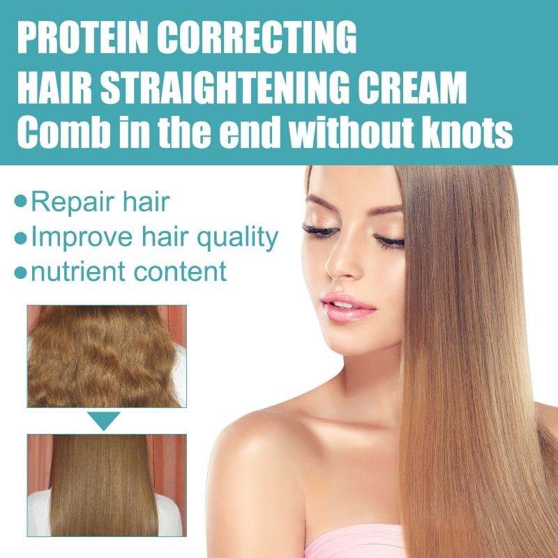 Magical Straightening Cream - Smooths Frizzy Hair & Reduces Split Ends, For Silky Smooth Hair All Day Long