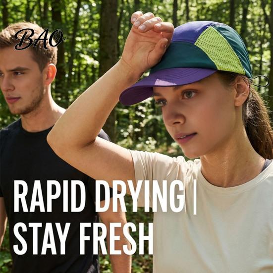 Sweat-resistant Running Cap Quick-Dry Hat Cooling UPF Ventilated 50+ Thin Baseball Cap, Lightweight Breathable Mesh Sport Moisture-wicking