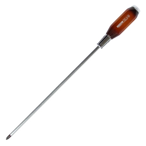 VESSEL Powerful Penetrating Driver Wooden Handle (Long Shaft Type) +2ÁE00 100
