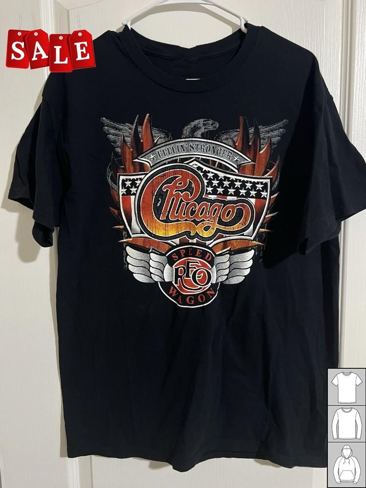 New Popular Chicago amp REO Speedwagon 2018 Gift For Fans Men All Size  TH893 Unisex T-Shirt S