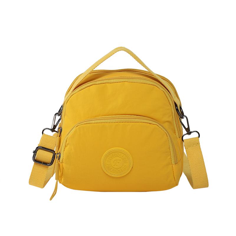 Fashion Simple Ladies Shoulder Bag Large Capacity Oxford Cloth Multi-Layer Crossbody Bag Durable Ladies Commuter Backpacks