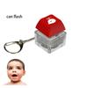 Keychain Acrylic Keyboard Design Glowing Red Keyring Student Presents Award