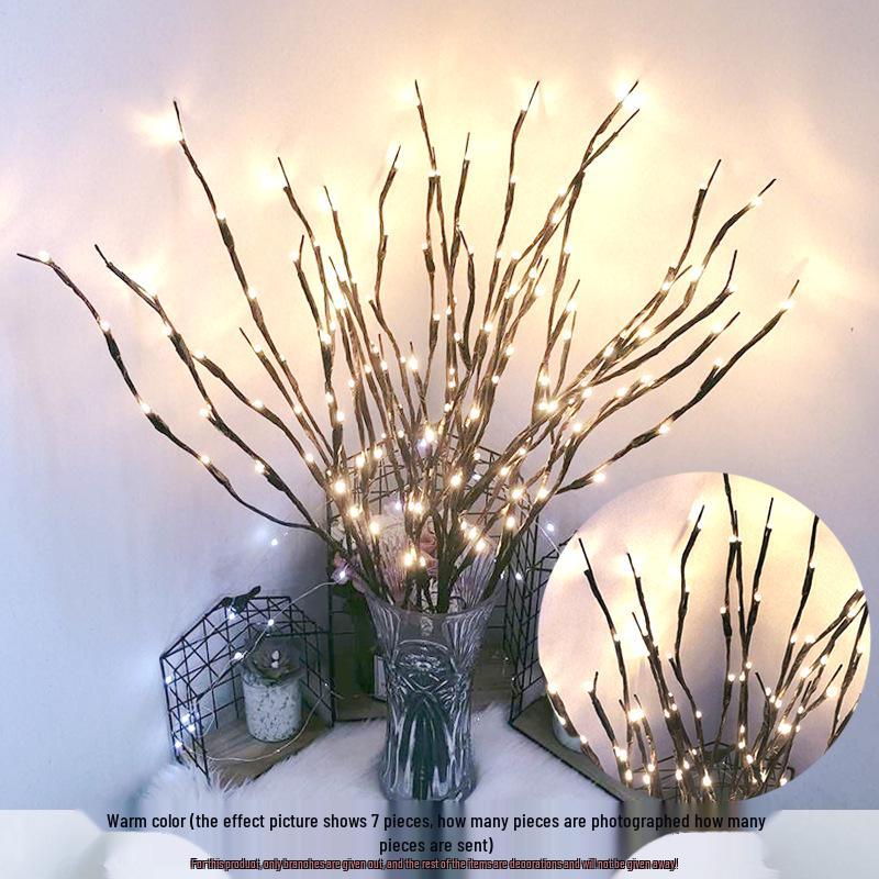 LED Branch String Lights - 20 Heads for Room, Festival, or Vase Decoration