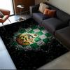 Losc Fußballwappen Teppich, Stuhlteppich, Teppich für Büro Schlafzimmer Wohnzimmer, Fußabtreter Dekoration Fan Geschenk Weihnachtsgeschenk
