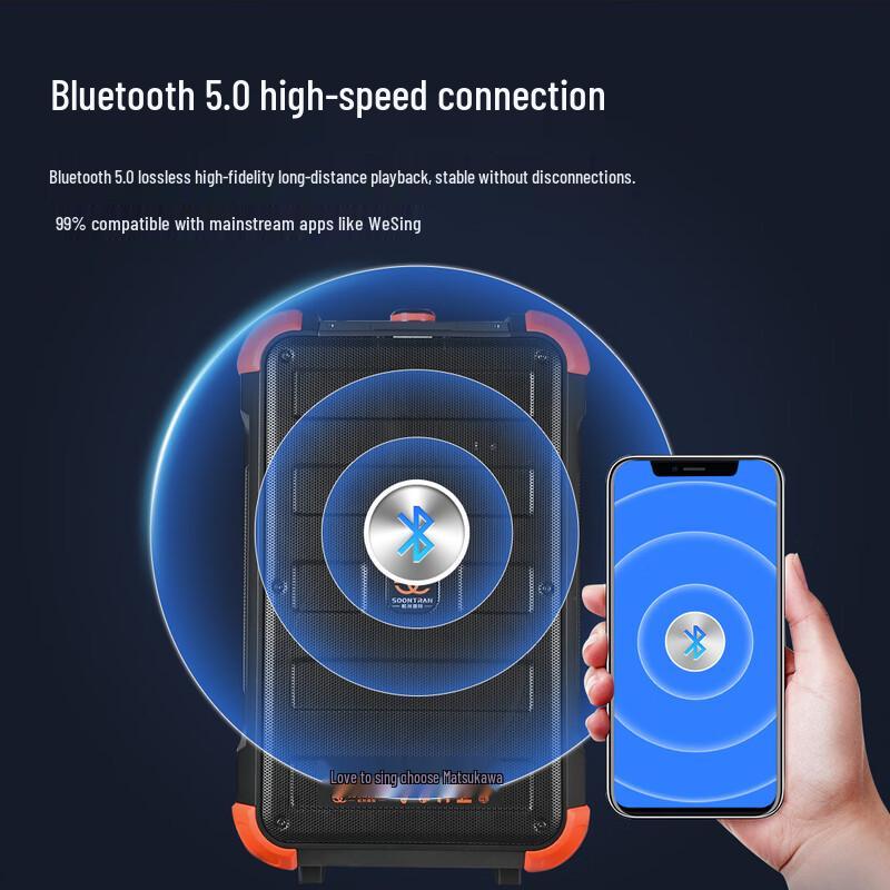 Songchuan SS6 Portable Karaoke Bluetooth Speaker